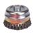 LES482817  65mm X M14 S/Steel Twist Knot Cup Brush