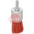 NYENDRED  Abracs 24mm Filament End Brush - Red/Coarse