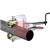 BO3PSXX  Pipe Clamp 150mm with V Pads. For Tubes 25-50mm