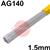 RX401500  SIF SILVER SOLDER No 40, 1.5mm Brazing Wire, 1Kg Pack - EN ISO: 17672 AG 140