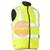 790068071  Reversible Hi-Vis Shower Proof Puffer Vest 300D