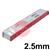 W000287408  Oerlikon Spezial Low Hydrogen Electrodes 2.5mm Diameter x 350mm Long. 2.0kg Vacpac (100 Rods). E7016-H8