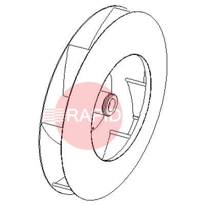0000100601  Fan Wheel TEV-585