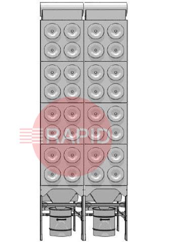 0000100860  Plymovent MDB-32/V MultiDust Bank Central Filter System Package