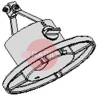0000101908  Hood Collar, Including Handle, Damper and Hood Hinge