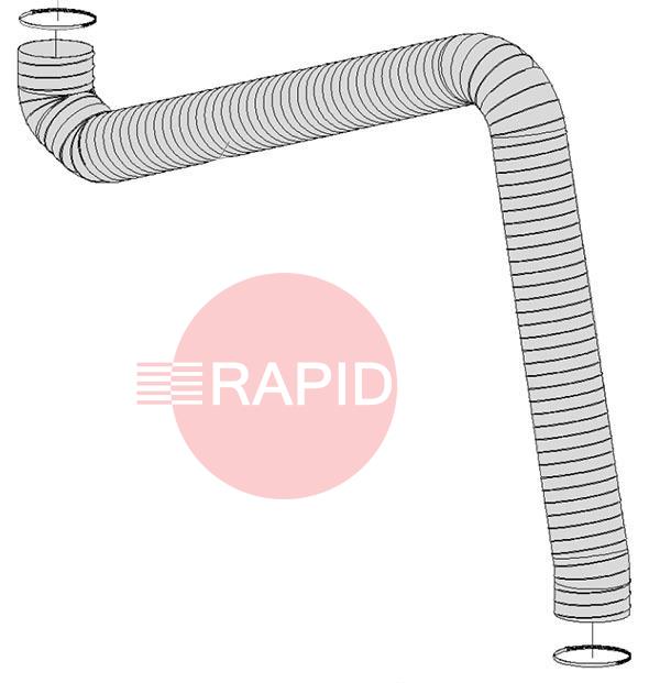 0000101919  Plymovent EA-3 Hose L=3500mm /Ø 161mm (Including 2 Hose Clamps)