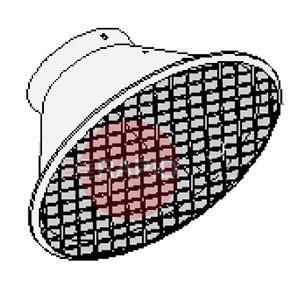 0000102006  Hood MM-100 Stainless Steel (complete)