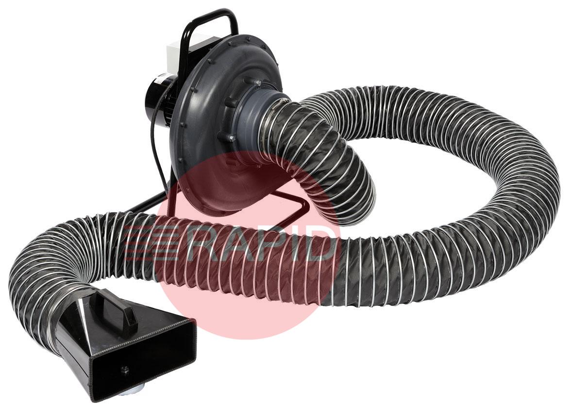0000110447  Plymovent MNF Portable Extraction Fan with 5m Hose, 230v 1ph