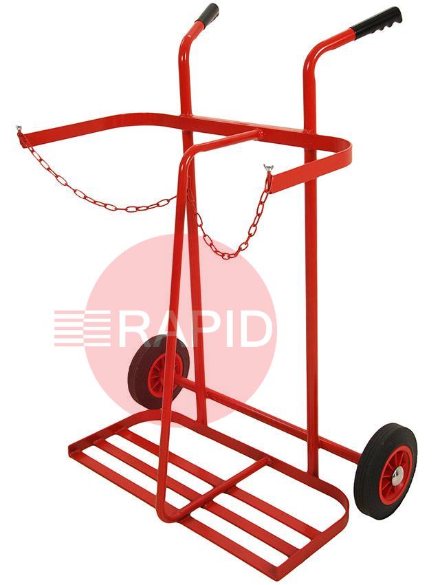 040742  Trolley Twin Oxygen / Propane