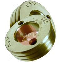 0458824002  ESAB Feed / Pressure Roller 1.0/1.2 Aluminium