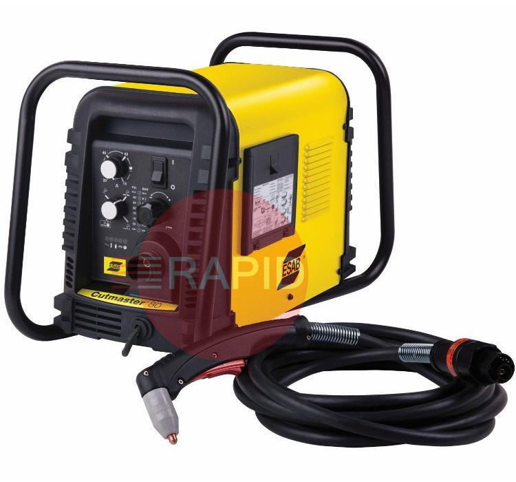 0559113314  ESAB Cutmaster 80 Plasma Cutter with 15m SL60 Hand Torch, 25mm Cut, 400v 3ph CE