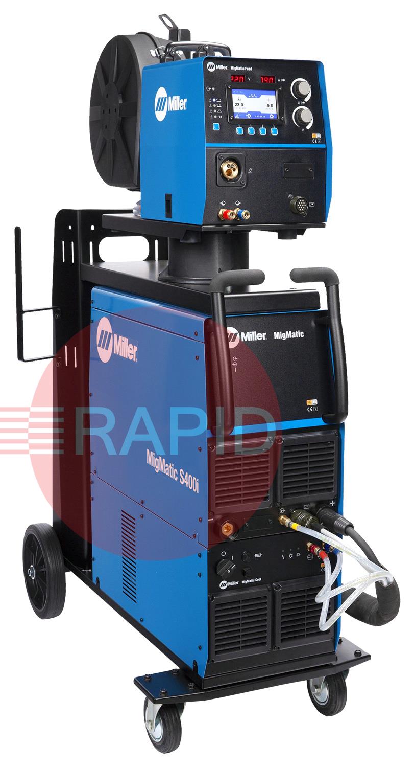 059015054XP  Miller MigMatic S400i MIG/MAG Welder Package - 400v, 3ph