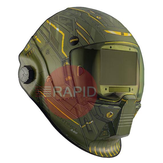 0700600891  ESAB Sentinel A60 SAGE Limited Edition Weld & Grind Helmet w/ Shade 5-13 Auto Darkening Filter