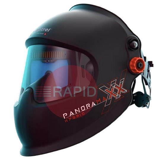 1010.301  Optrel Panoramaxx Hybrid Black Auto Darkening Laser Helmet, Shade 5 - 12