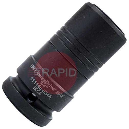 111140-034A  HMT VersaDrive MAX Heavy Duty Impact Wrench Adapter 3/4 Drive