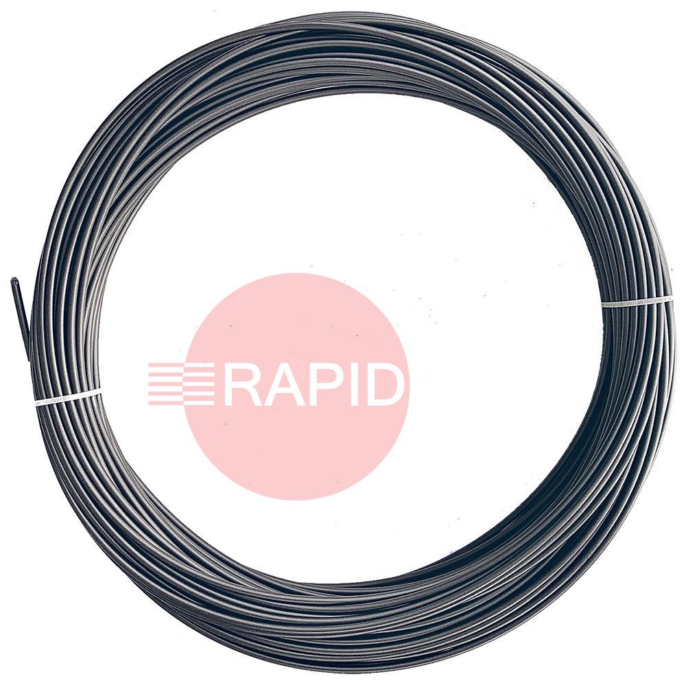 1250008  Binzel Grey Polyamide Liner, 1.0 - 1.2mm - Per Metre