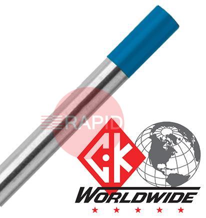 2LanthanatedTungsten  CK 2% Lanthanated (Blue) Tungsten Electrode, 175mm (7) Long