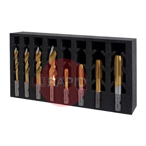328015-SET1  HMT VersaDrive TurboTip & ImpactaTap Combi 8 Piece Set