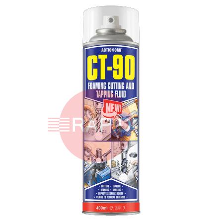 32972  Action Can CT-90 Foaming Cutting & Tapping Spray, 400ml