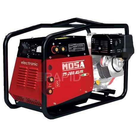 35.23202H  MOSA TS 200 BS/EL Petrol Welding Generator - 170A, 110V/230V
