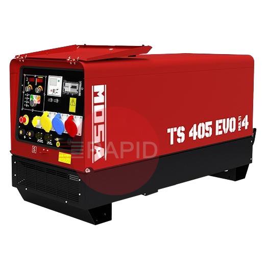 35.C1KS10CV  MOSA TS 405 EVO Multi 4 Diesel Welding Generator - 400A, 110V/230V/400V