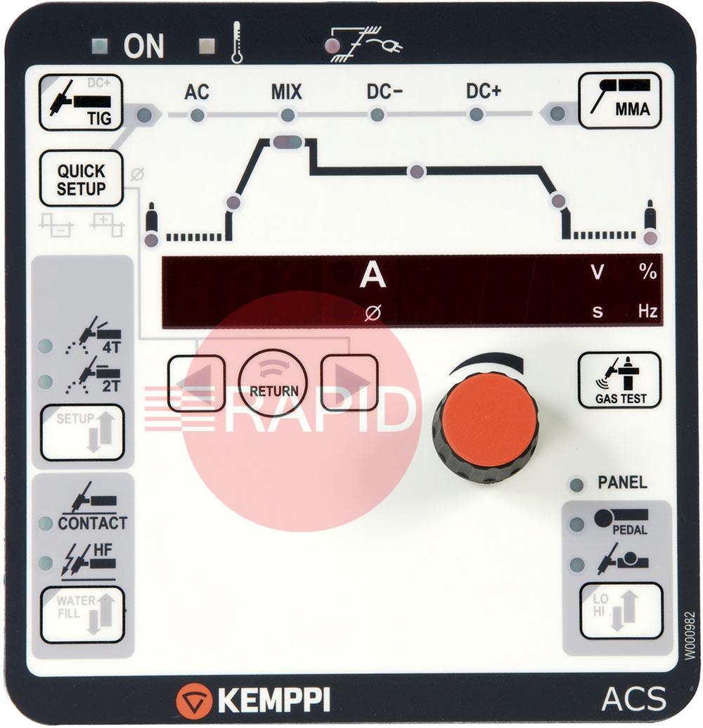6162805  Kemppi MasterTig MLS ACS Panel