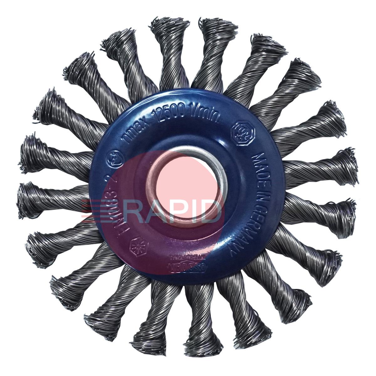 6422102  5 Twist Knot Steel Wire Wheel Brush