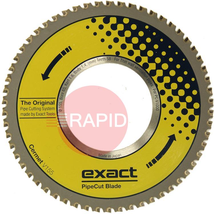 7010498  Exact Cermet V155 Blade for PipeCut V800 / V1000
