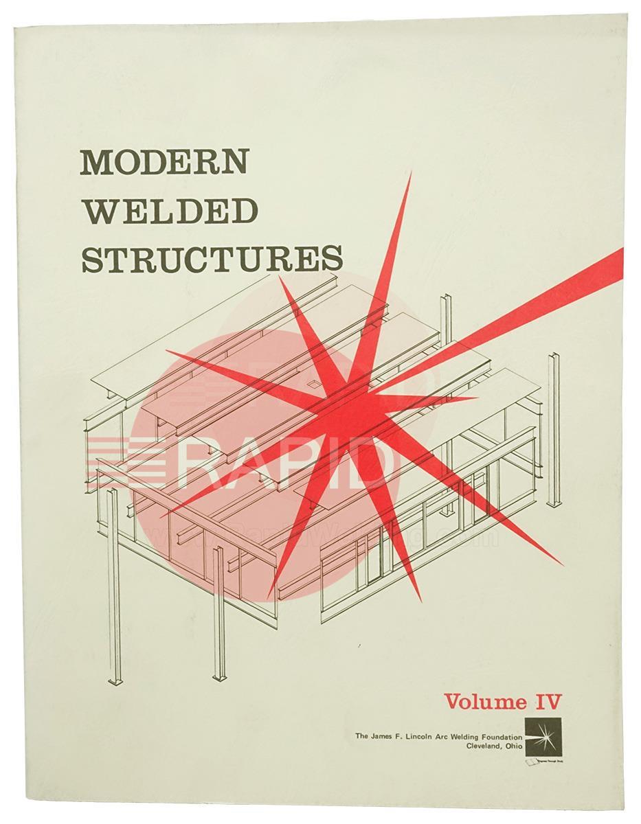 790MWSIV  Lincoln Modern Welded Strutctures Vol IV