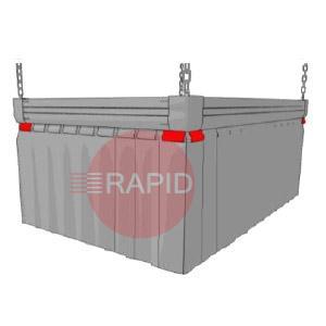 9750500200  Strip Bracket Set (Corners)