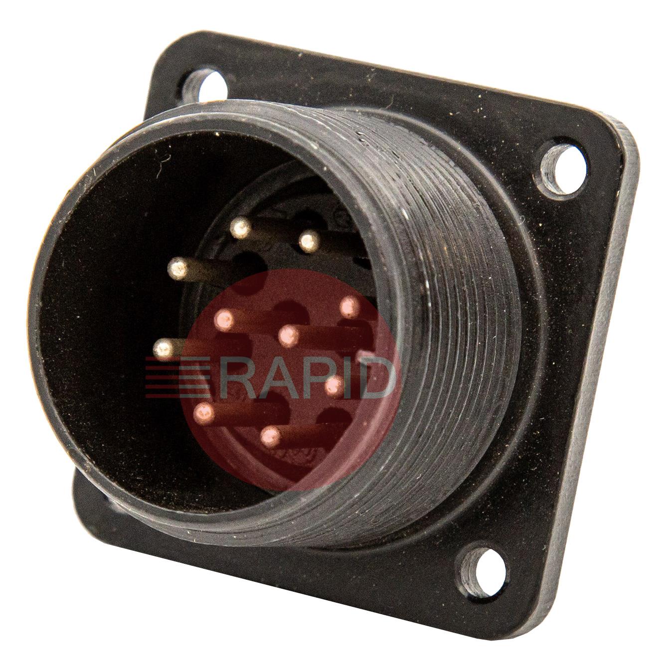 9770117  Kemppi Machine Socket - Male, 10 Poles