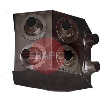 9850070030  Diluter Outlet unit with 6 adjustable nozzles