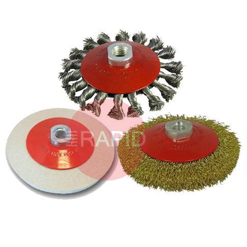 ABBCBR  Abracs Bevelled Conical Wire Brushes