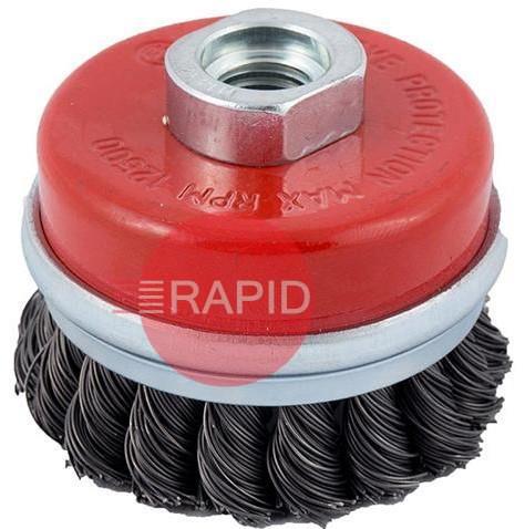 ABTKCP  Abracs Twist Knot Cup Brushes