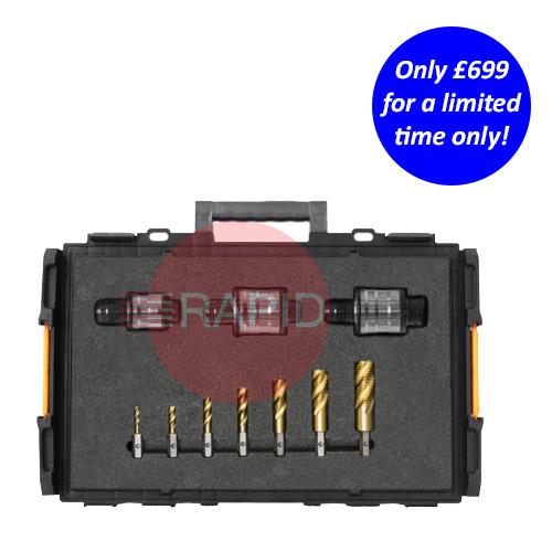 AJ25-131000-SET1  HMT VersaDrive Impact Wrench Clutched Adapter 10 Piece Set (M8 - M24)