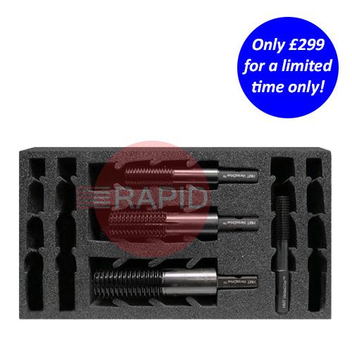 AJ25-309210-SET2  HMT VersaDrive Thread Chaser InsertFoam 4 Piece Set (M12 - M24)