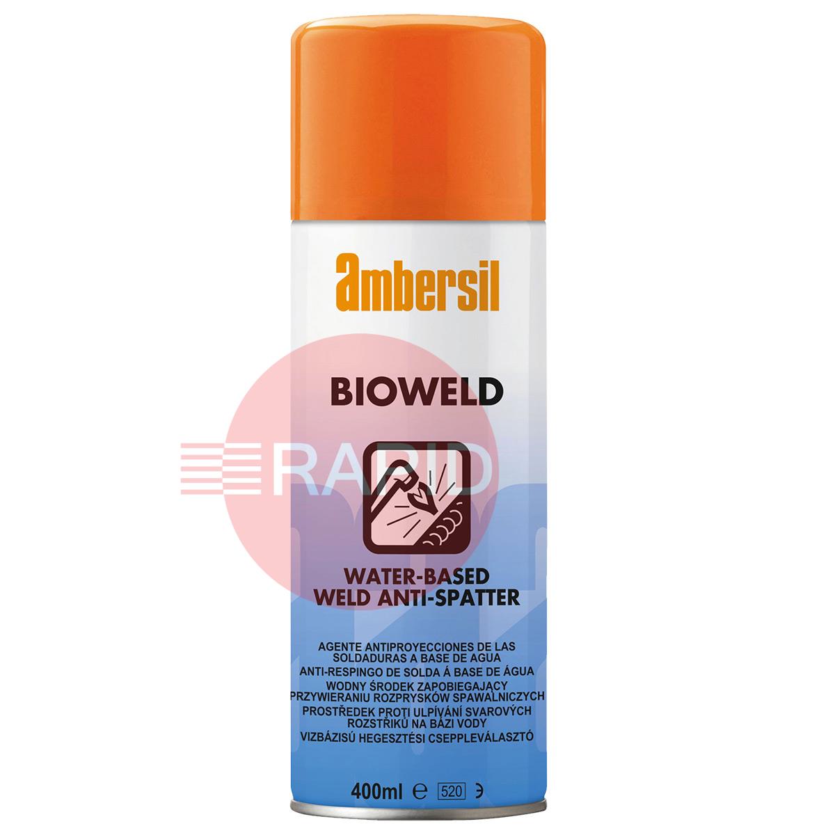 AMBIO  Ambersil Bioweld Anti Spatter Spray, 400ml