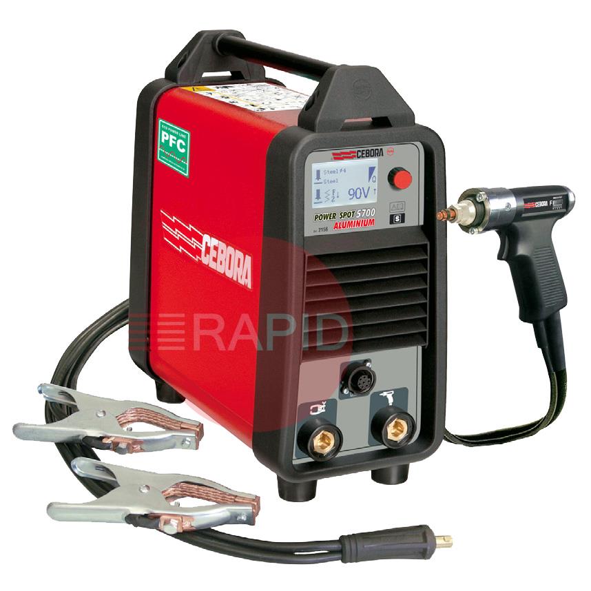 ART2156  Cebora 5700 Stud Welder with Stud Gun - Dual Voltage 110/230v
