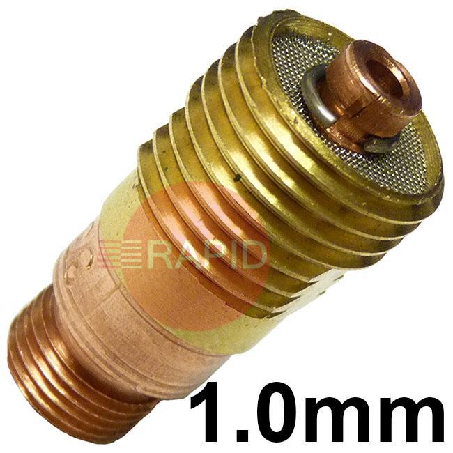 CK-4GL40  CK 4 Series 1.0mm Stubby Series Collet Body - Gas Lens