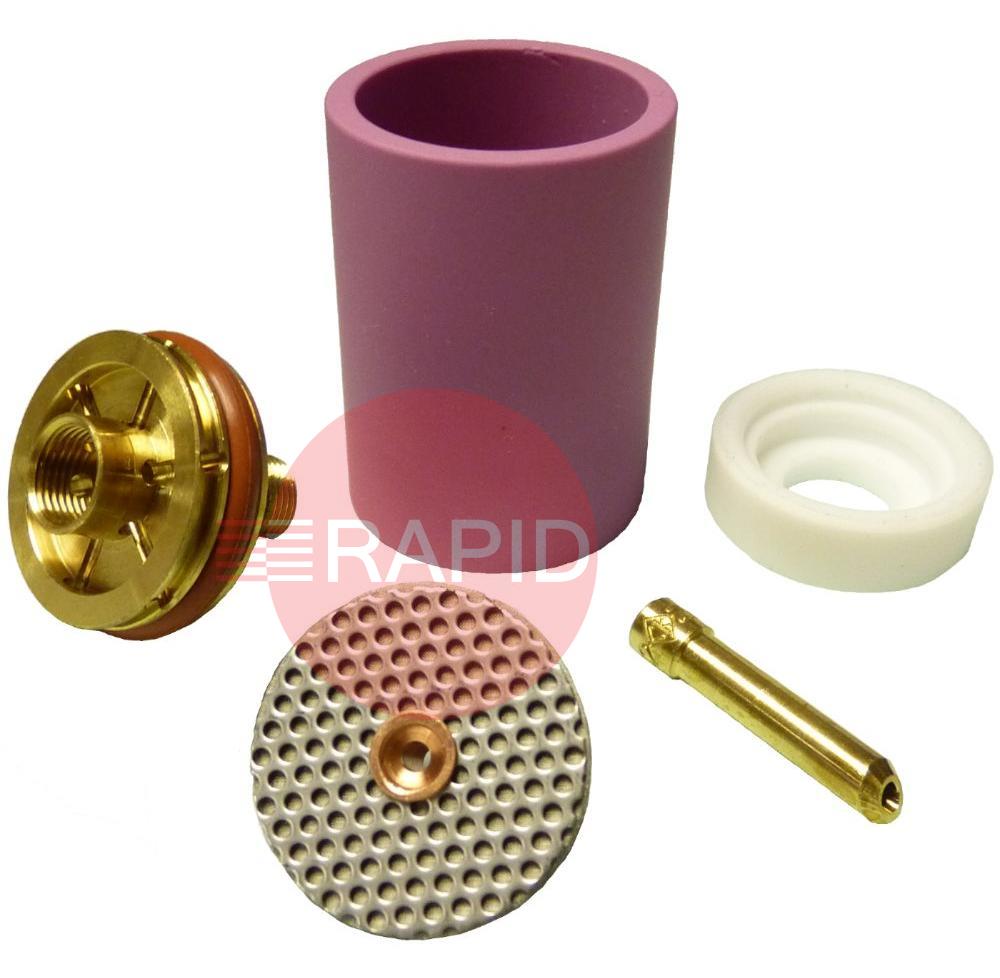 CK-D4GS418LDA  3 Series Large Diameter Gas Saver Kit 3.2mm Alumina Cup