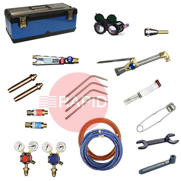 FUTKITLW-OA  Lightweight Welding and Cutting Kit, Oxygen / Acetylene