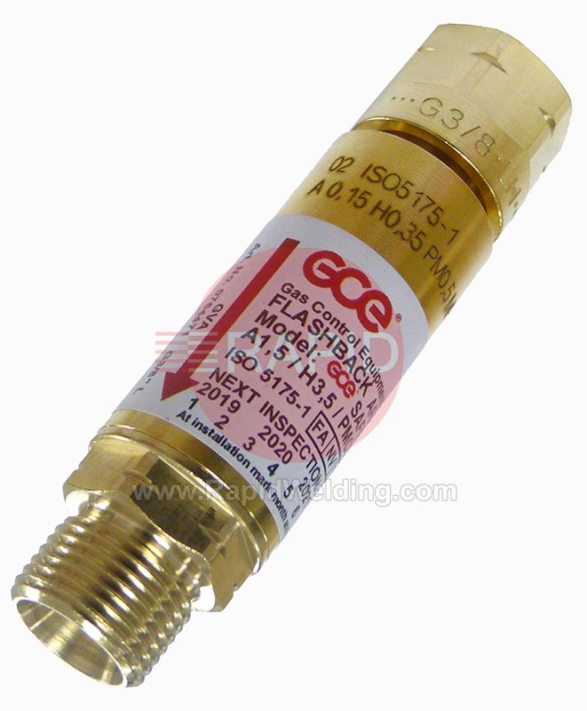 H1134  Fuel Gas Flash Arrestor - Reg Mounted G3/8