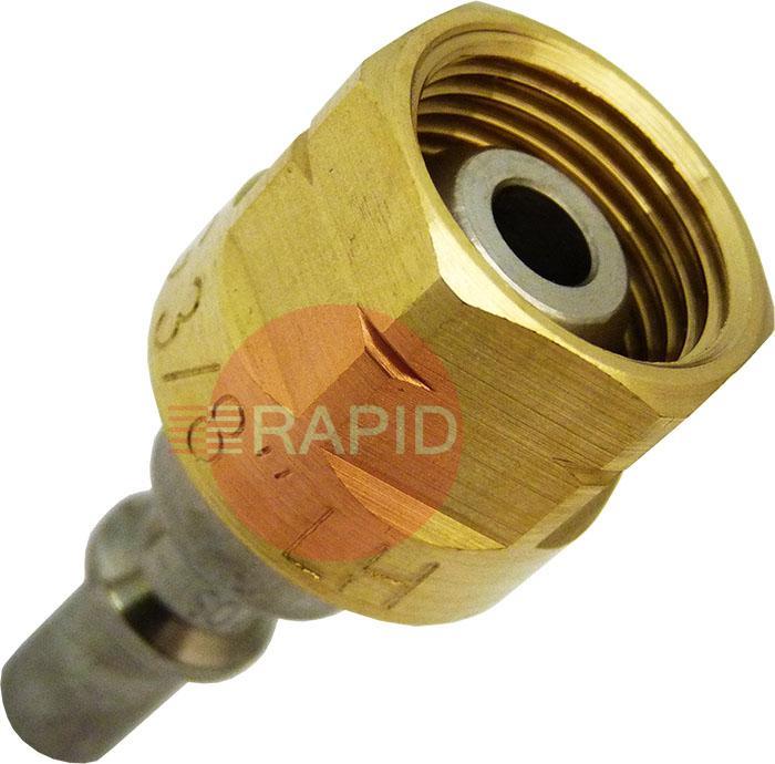 H4358  Harris CPLGB 3/8 BSP Quick Action Torch Connection L.H.