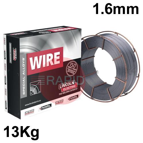 HC650-16  Metrode Hardcore 650 1.6mm Flux Cored MIG Wire for Hardfacing, 13Kg Spool, MF2-GF-55-GP