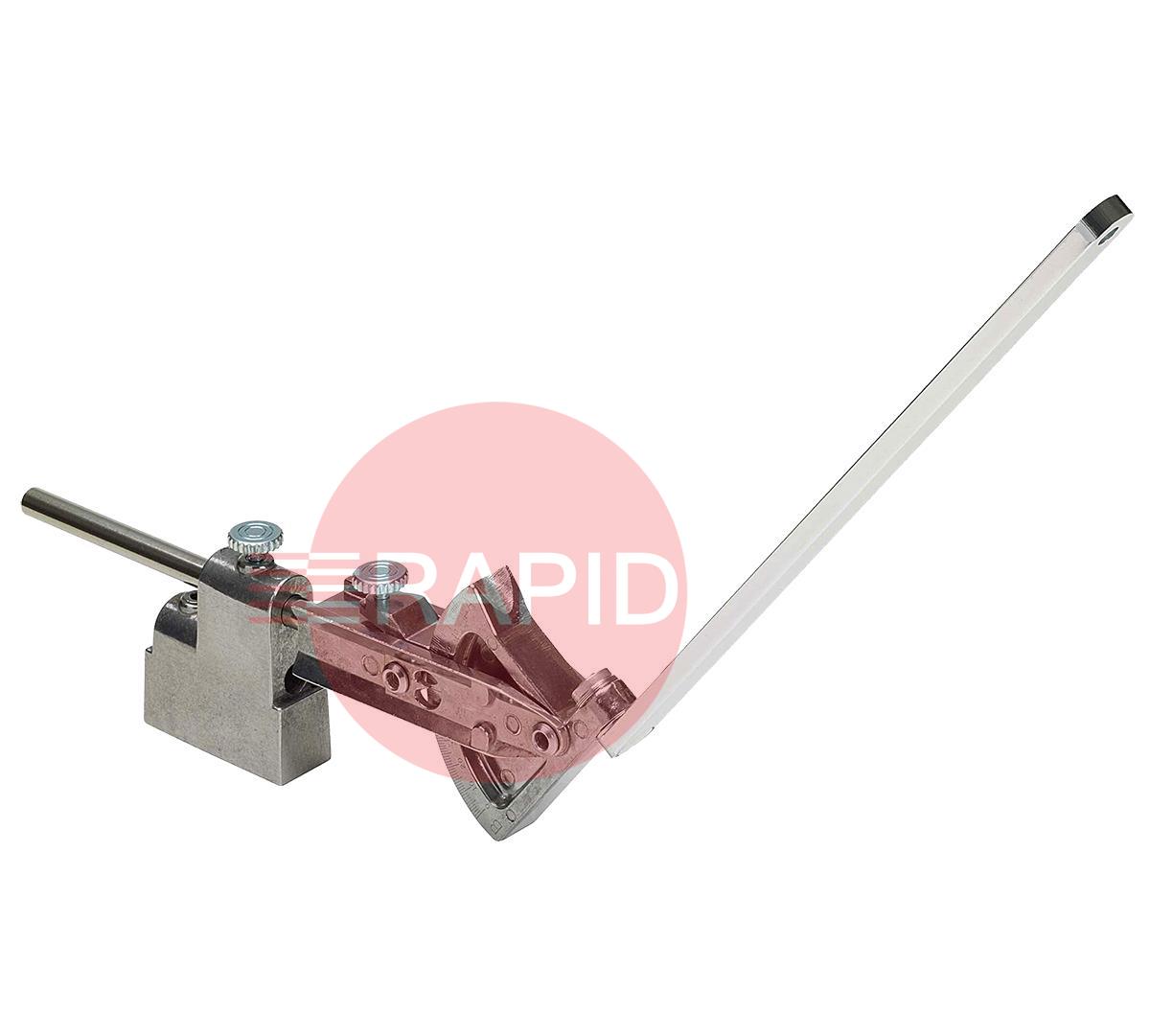 J1882  Curv-O-Mark Contour Welding Protractor - Fits All Pipe Diameters