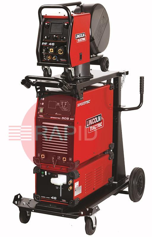K14096-1  Lincoln Four-Wheeled Undercarriage with Gas Cylinder Platform