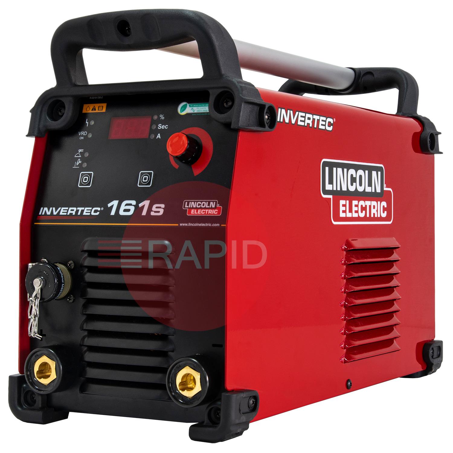 Lincoln Invertec 161S Stick & Lift+ TIG Inverter Arc Welder Power