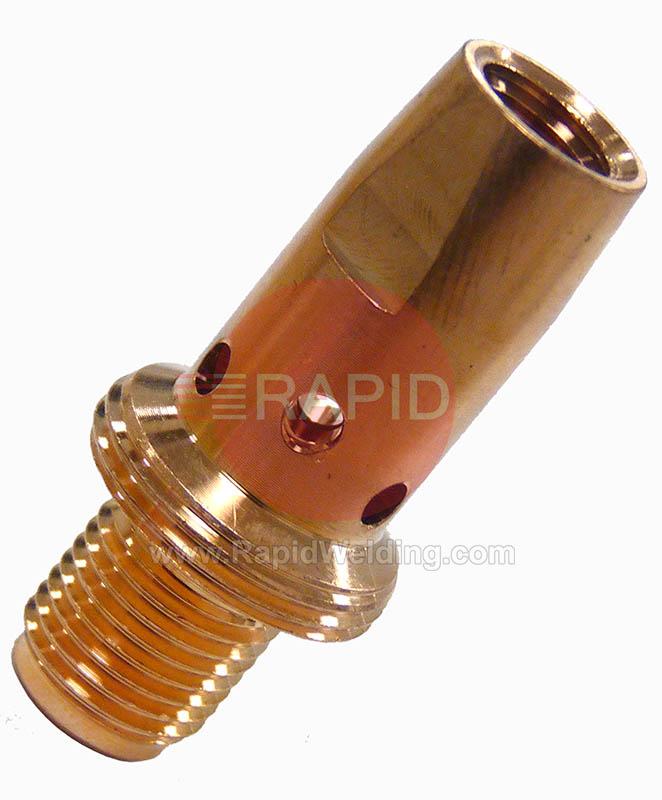 KP10456-3  Lincoln Contact Tip Holder, LG 420G M8 L =38mm (Pack of 5)