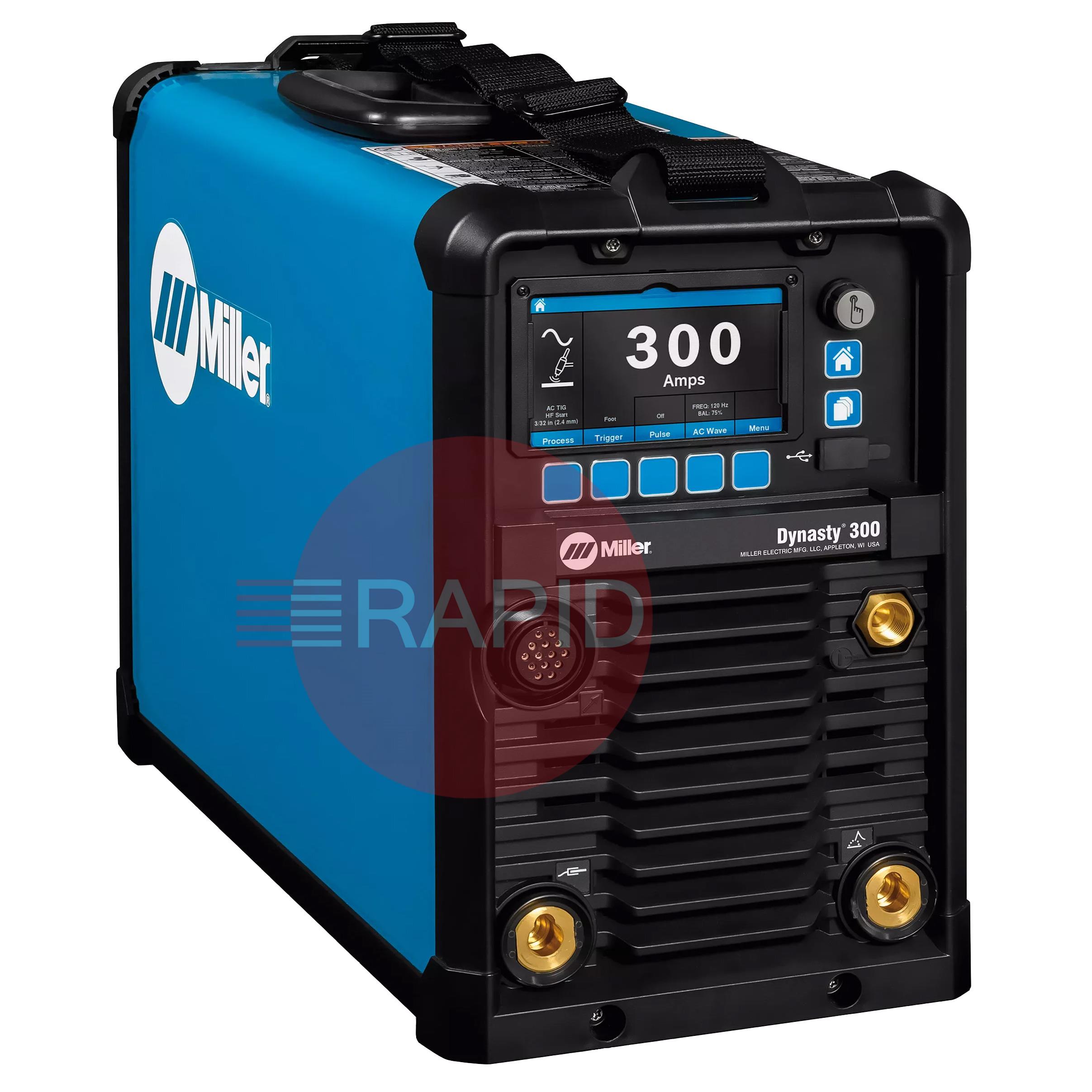 MILLER-DYNASTY300  Miller Dynasty 300 AC/DC TIG Welder, 208-600v