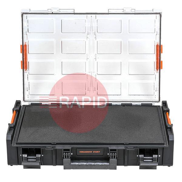 MKC-EMID-200  HMT VersaDrive STAKIT Mid Tool Case - Empty With Customisable Foam Insert